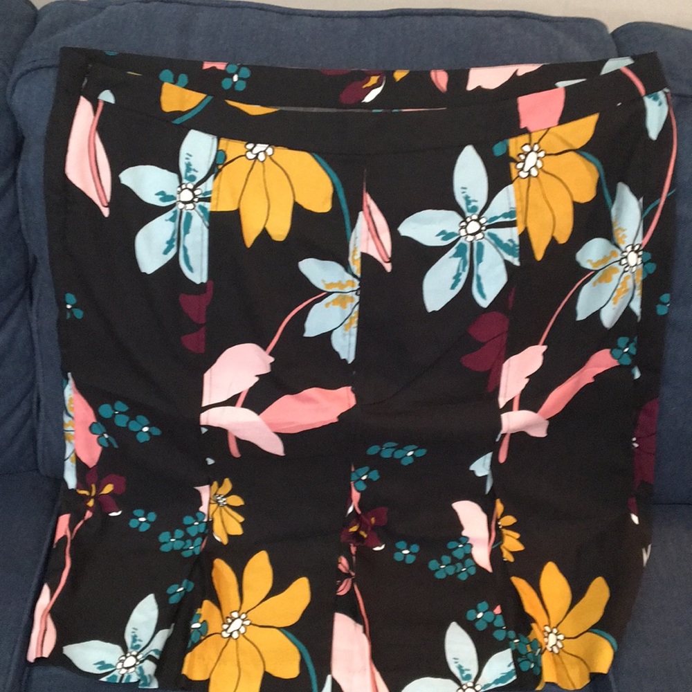 Pleated flower skirt
